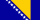 Landesflagge Bosnien und Herzegowina