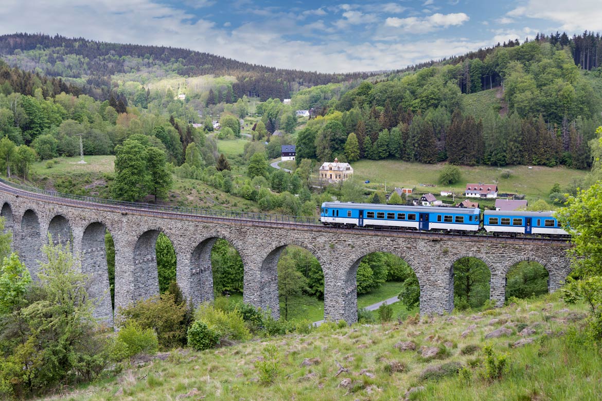Anreise mit der Bahn nach Tschechien