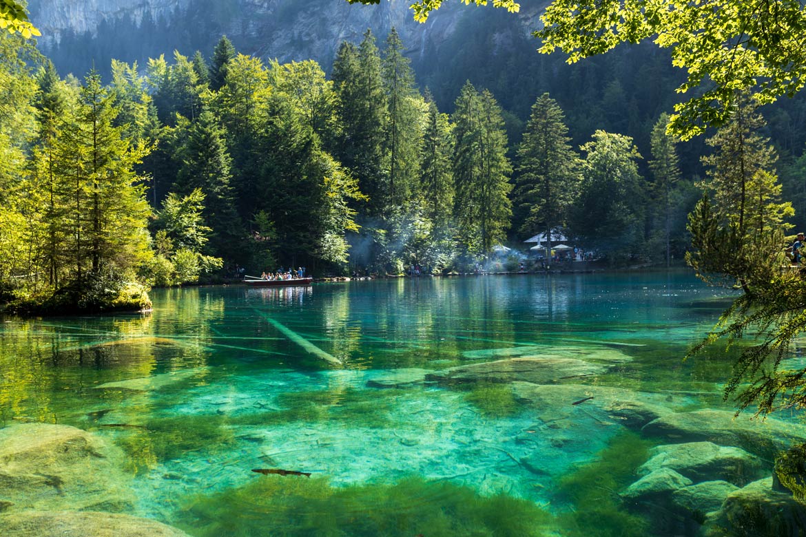 Blausee im Berner Oberland Blausee im Berner Oberland