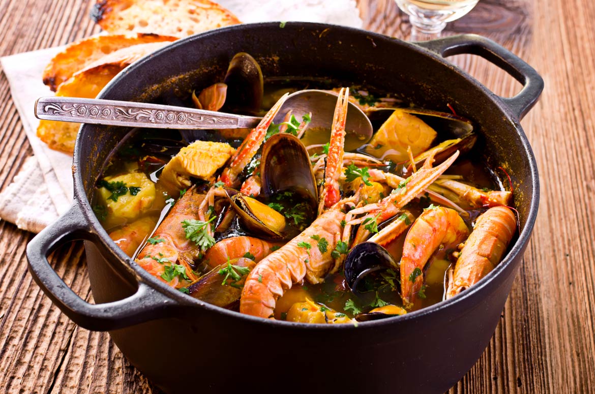 Fischeintopf aus Marseille Fischeintopf aus Marseille