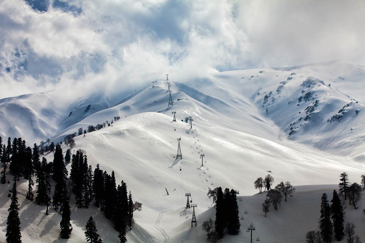 Gulmarg Skigebiet