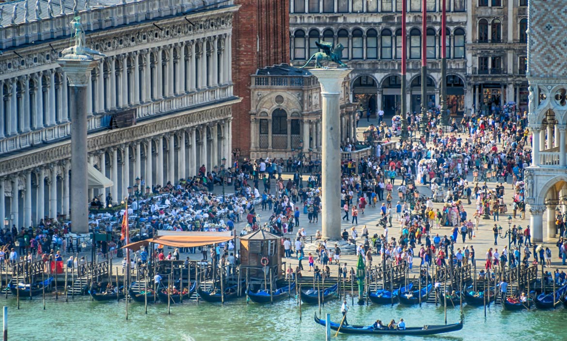 Massentourismus in Venedig