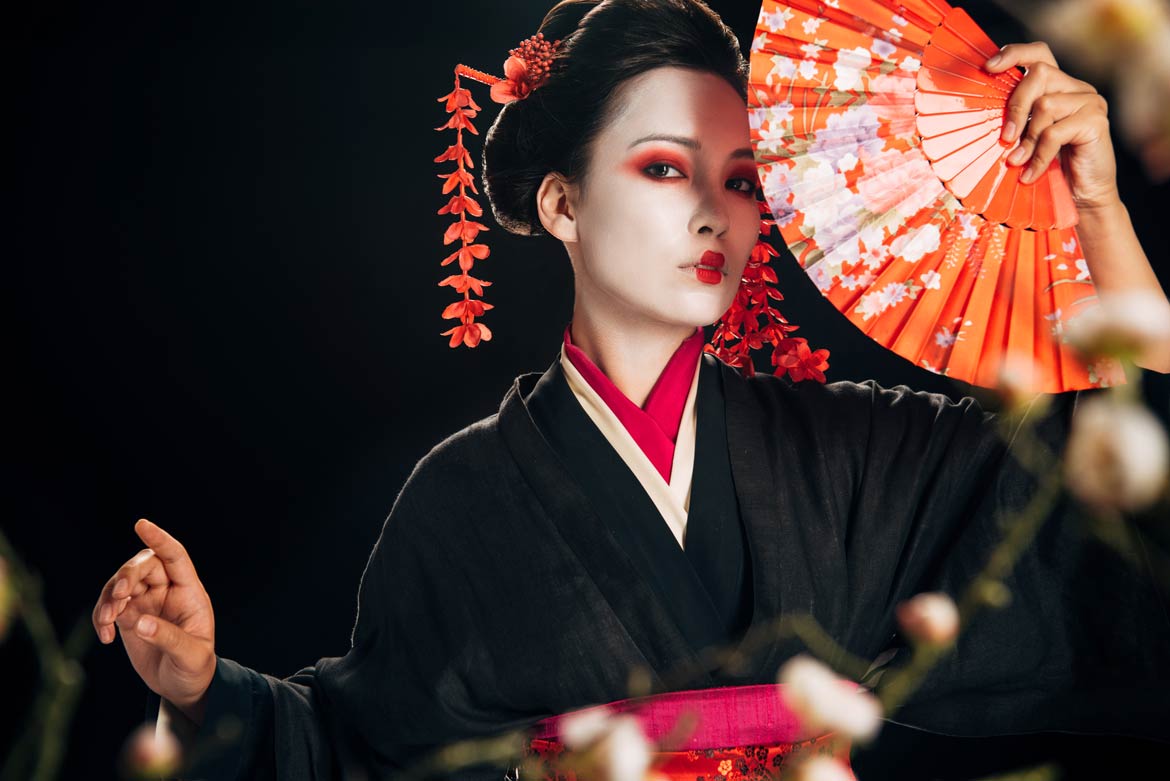 Traditionelle Geisha