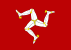 Landesflagge Insel Man