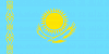 Landesflagge Kasachstan