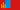 Landesflagge Mongolei