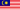 Landesflagge Malaysia