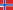 Landesflagge Norwegen