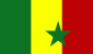 Landesflagge Senegal