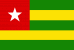 Landesflagge Togo