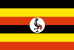 Landesflagge Uganda