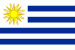 Landesflagge Uruguay