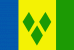Landesflagge St. Vincent und die Grenadinen