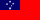 Landesflagge Samoa