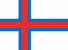 Landesflagge Färöer