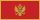 Landesflagge Montenegro