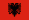 Landesflagge Albanien