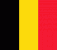 Landesflagge Belgien