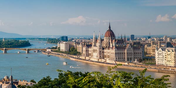 Ungarn - Blick auf Budapest